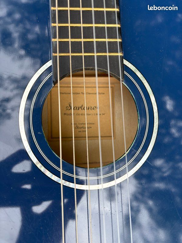 Guitare enfant 1/2 - bleu - startone (image 1)