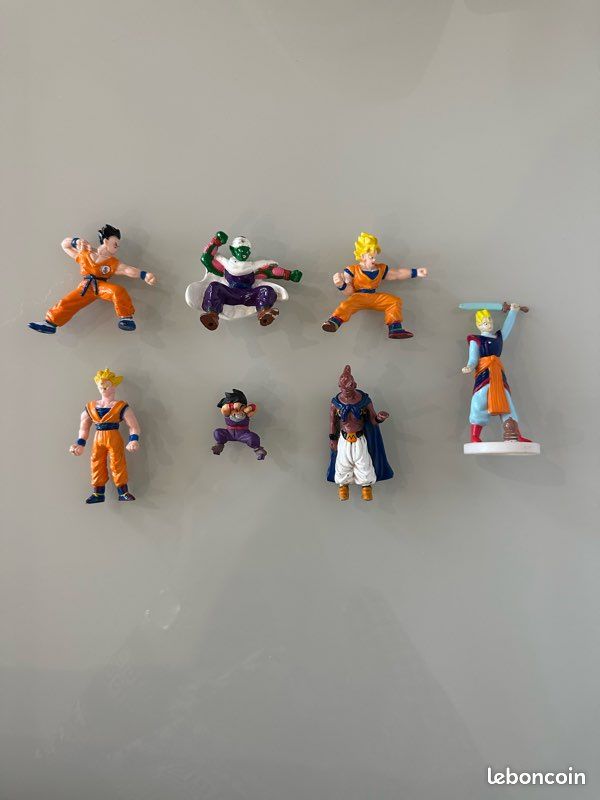 Lot De 67 Figurines Dragon Ball Z - Bandai 1989 - AB TOYS STA A-B - Très Bon état