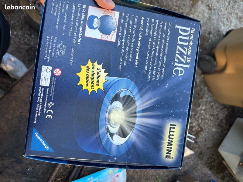 Puzzle ball 3D lumineux globe terrestre (image 3)