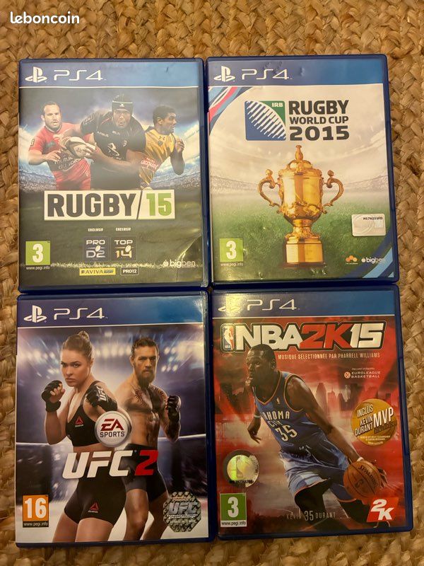Lot de 12 jeux PS4 – Très bon état - Jeux vidéo