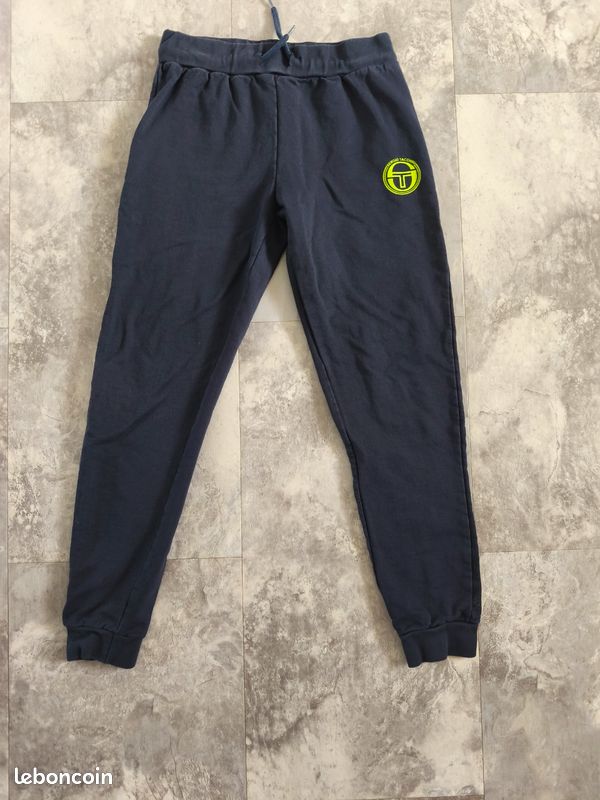 Survêtement bleu marine Sergio Tacchini taille 10 ans (image 2)