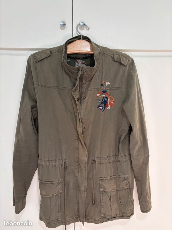 Veste légère kaki - Gémo (image 1)