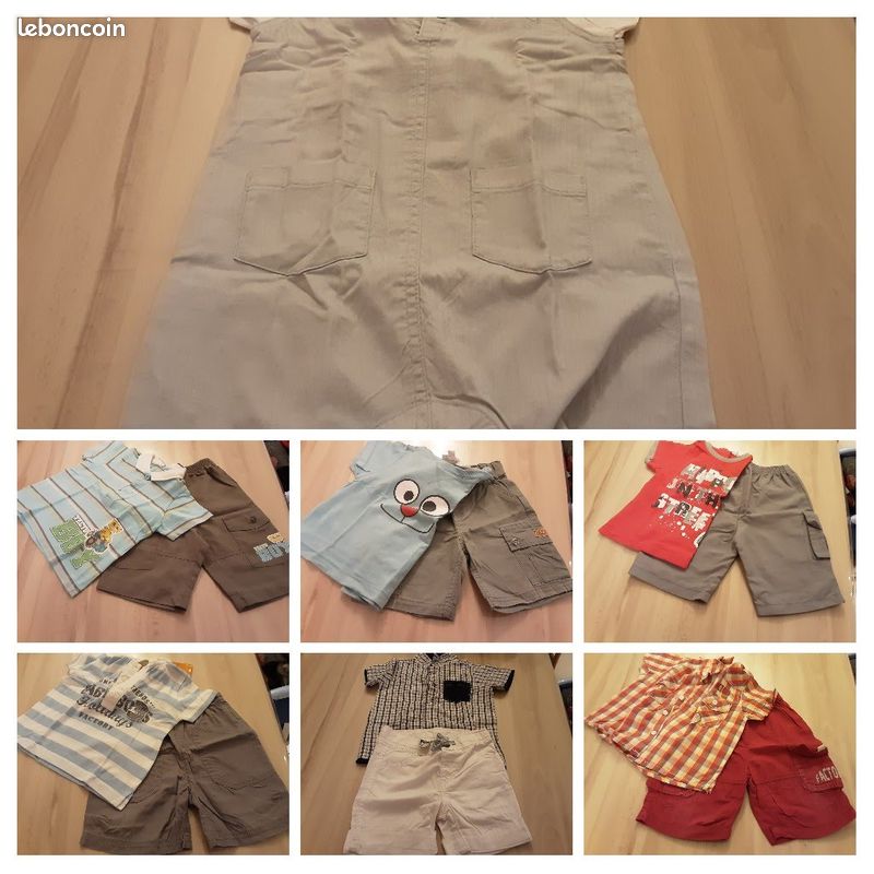 Lot vêtements 12 mois gars été (image 1)