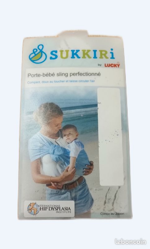 Sling Porte Bebe Sukkiri Porte-bébé Sling Sukkiri Bleu Ciel