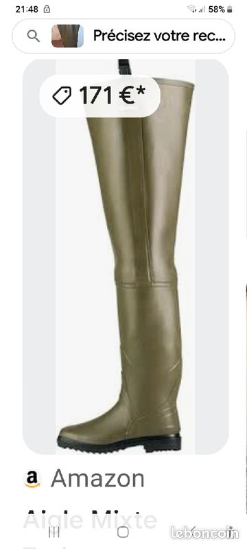 Aigle Parcours Cuissarde De Peche Aigle Waders Cuissarde Peche