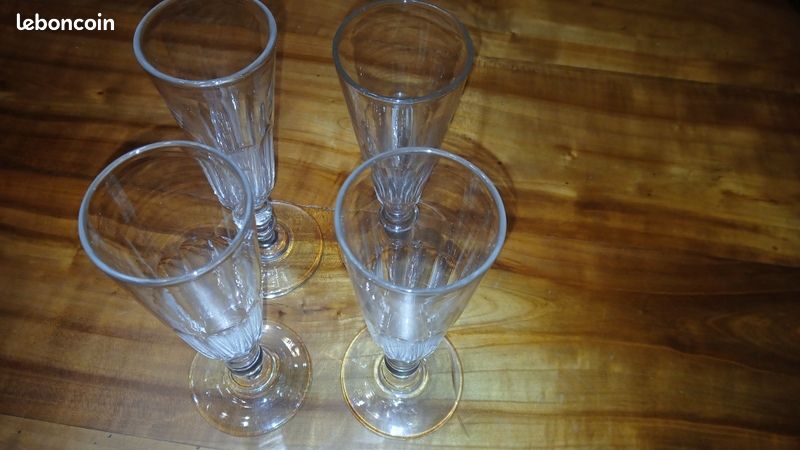 4 Flûtes à champagne cristal Baccarat (image 7)