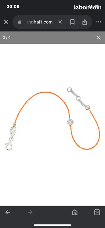 Bracelet Vanessa Tugendhaft trèfle (image 5)
