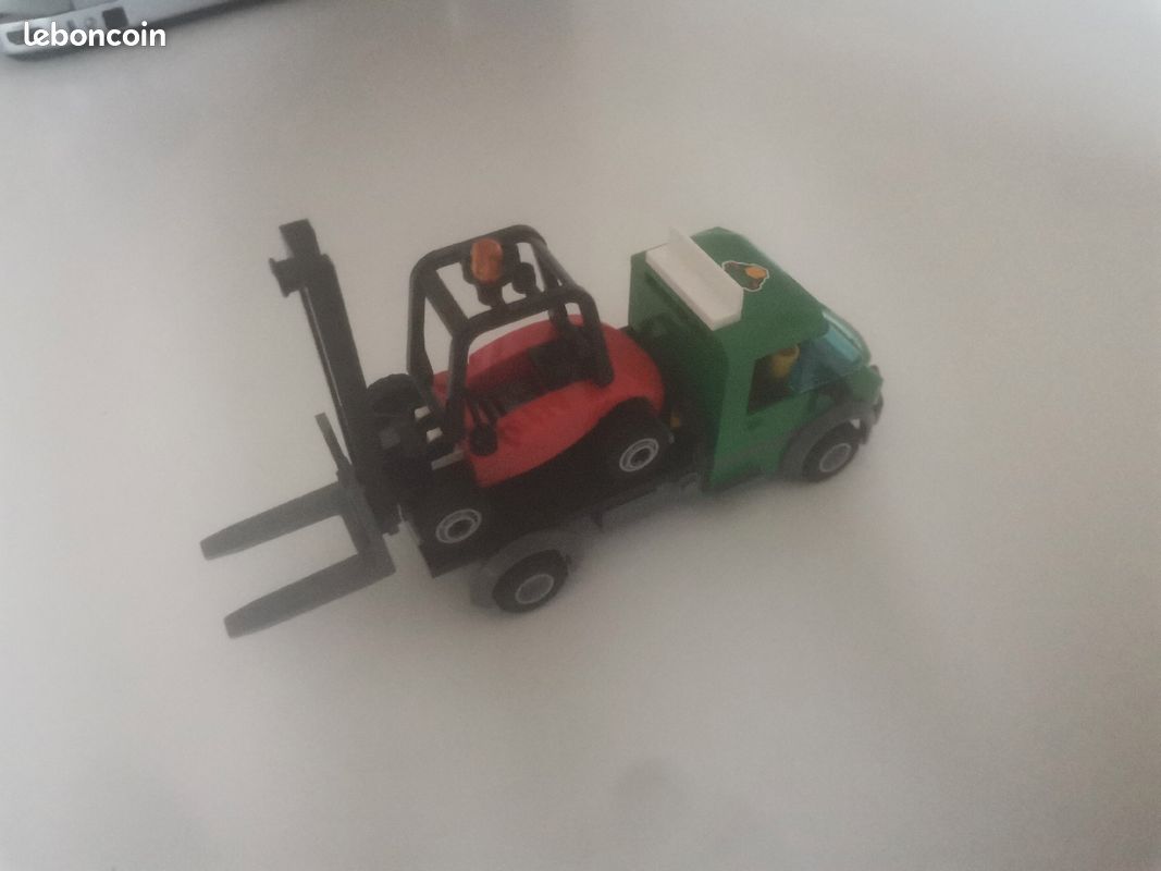 Camion et chariot Fenwick train lego city (image 5)
