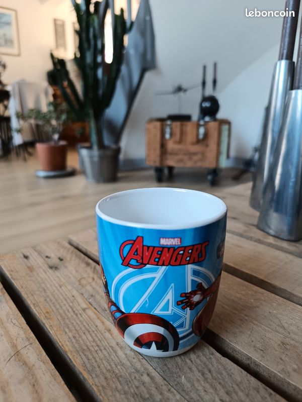 Tasse à Café Marvel Avengers - Blanche - Occasion