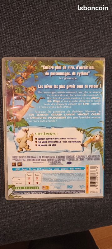 DVD film Age de glace 3 (image 2)