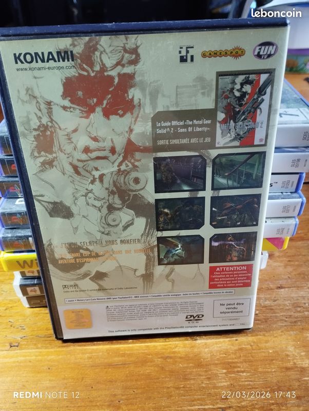 Metal gear solid 2 sons of liberty ps2 (image 3)