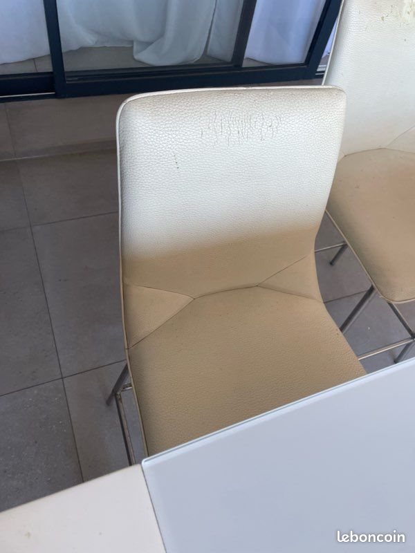 Table haute blanche Xoon (image 7)