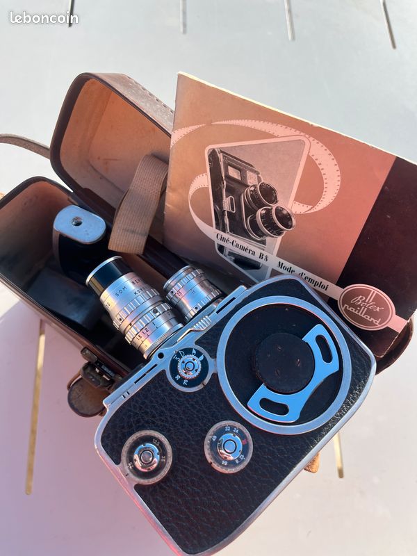 Ciné-camera Bolex Paillard B8 - Caméra Sport Vintage, Fonctionnement Correct
