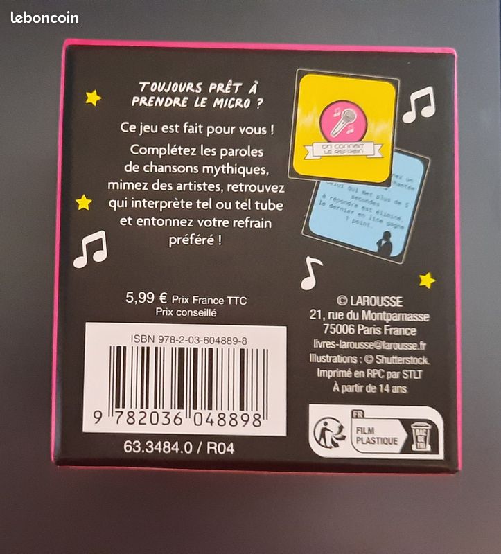 Jeu Larousse Karaoké (image 2)