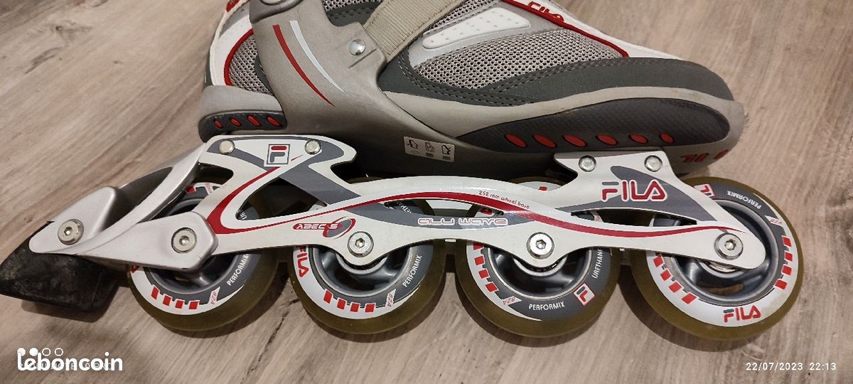 Rollers Mixte FILA + protections (image 3)