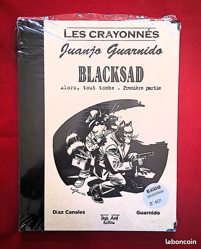 BD BLACKSAD T6 [1ère partie] Crayonnés + ex-libris signé (image 2)