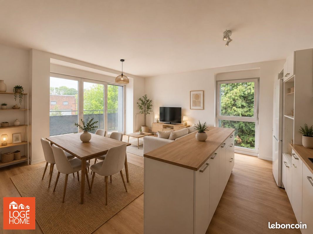 Appartement 4 pièces 74 m² · à Wattignies · 74 m² · 278 250 €