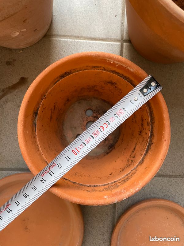 Lot pots terre cuite (image 10)