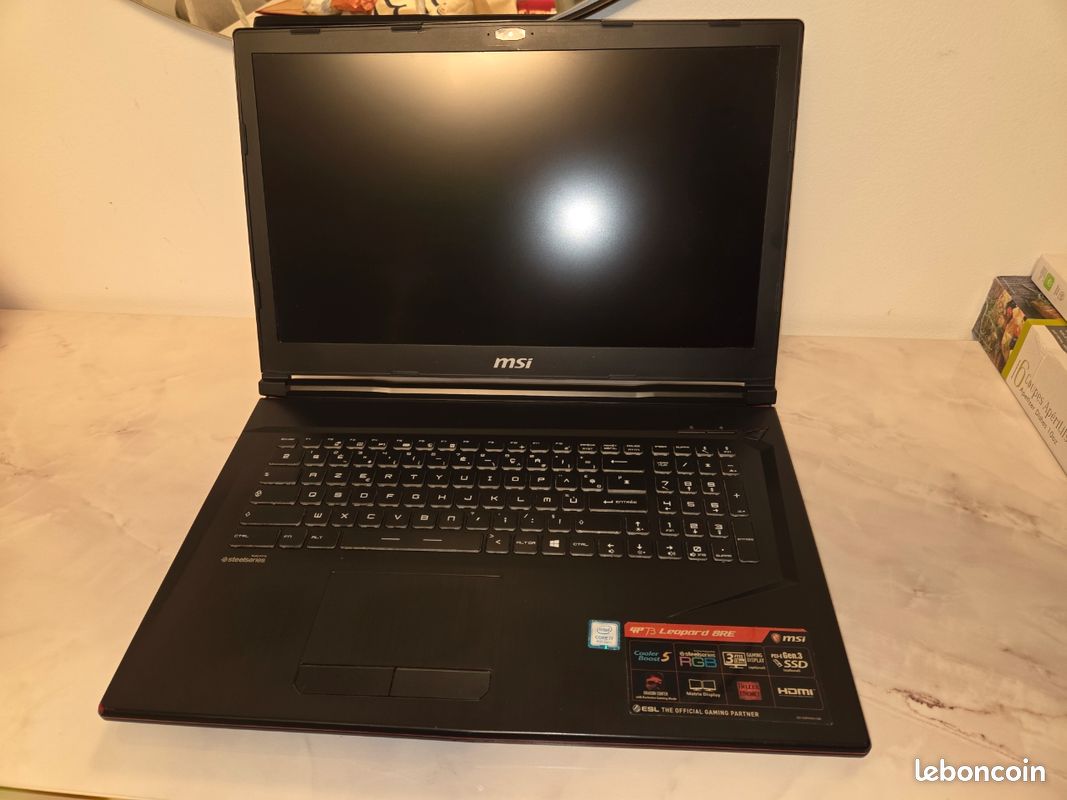 MSI GP73 Leopard 8RE i7-8750H GTX 1060 16Go RAM 120Hz