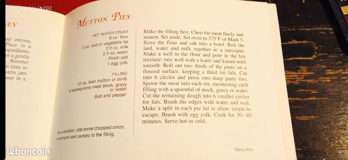 Livre de recettes," favorite scottish recipes (image 8)