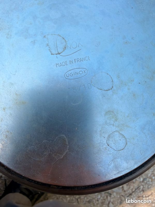 Batterie de casserole en inox non induction (image 4)