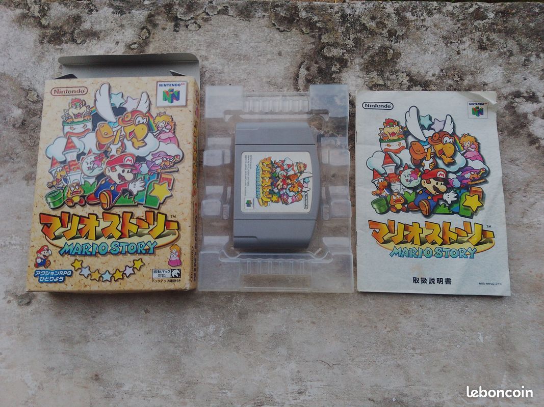 Paper Mario (Mario Story) N64 Japan Loose Très Bon état | UK
