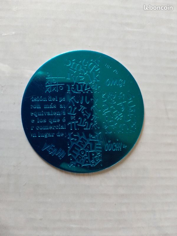 Plaque nail art ronde Born pretty (image 1)