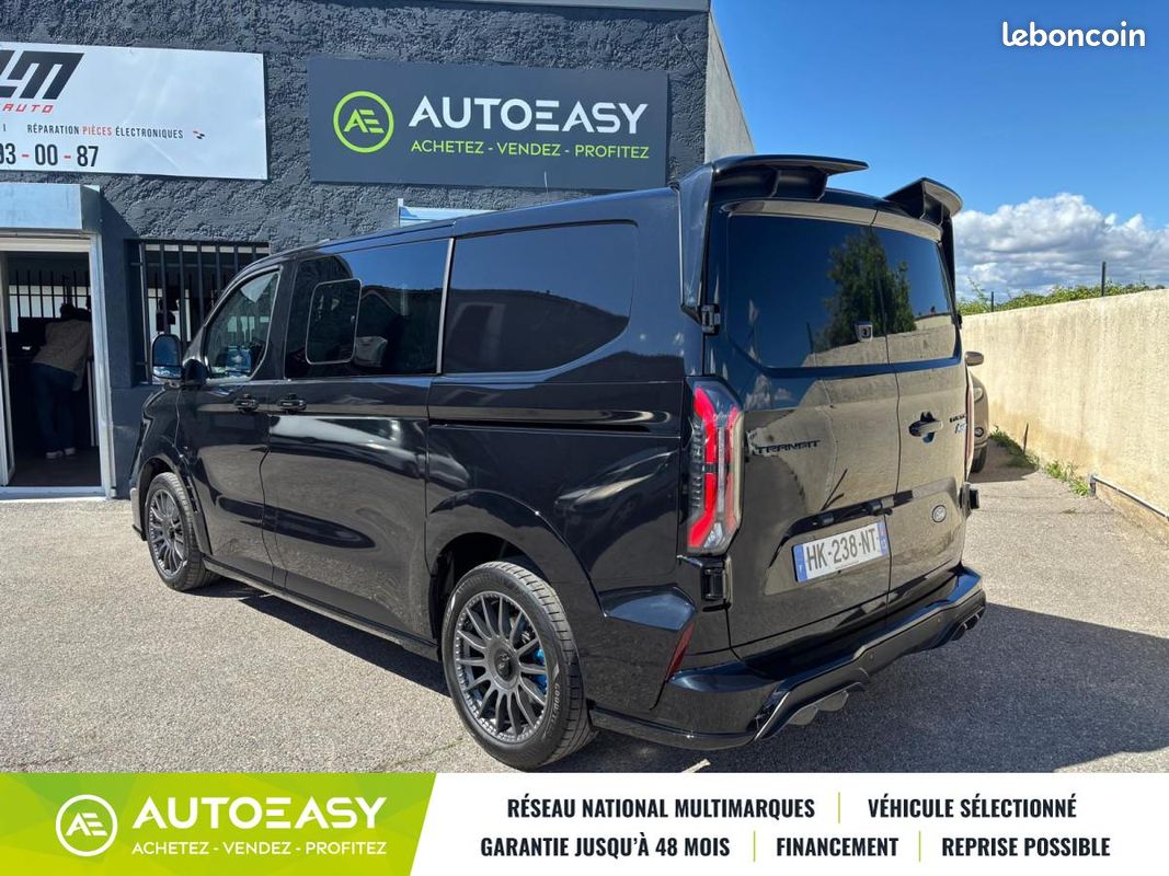 Ford Custom TRANSIT CUSTOM MS-RT 2,0 ECOBLUE DIESEL NEUF 40 KM / IMMAT FRANCAIS MAI 2026 MSRT MS RT (image 7)