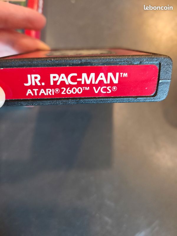 Jeu atari 2600 by nintendo jeu jr PAC man boîte + manuel + jeu - Jeux vidéo