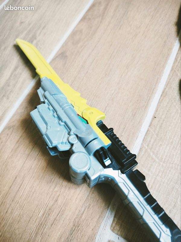 ENSEMBLE POWER RANGERS Kyoryuger pistolet revolver Gabu Morpher Dino