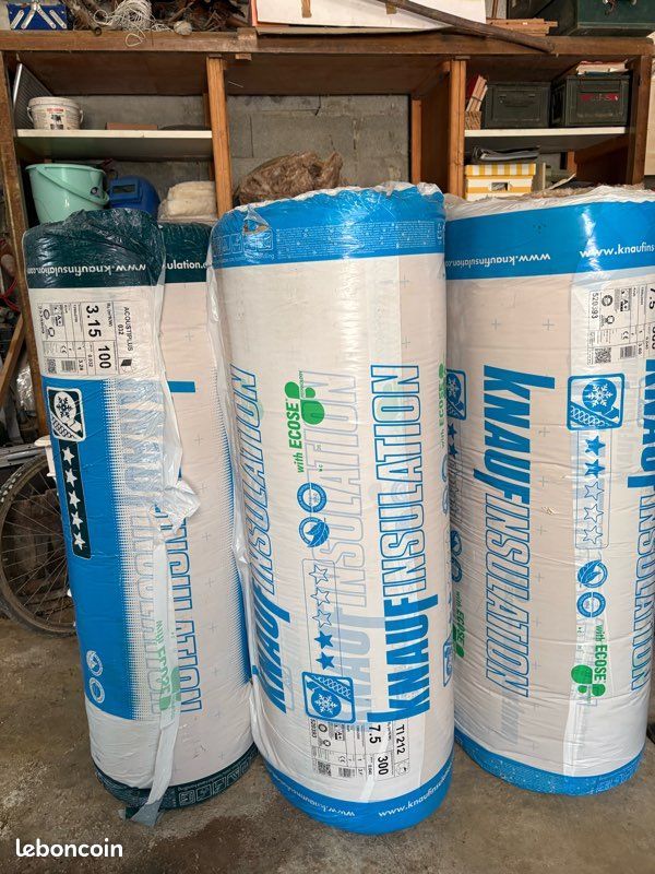 Rouleaux de laine de verre KNAUF (image 1)