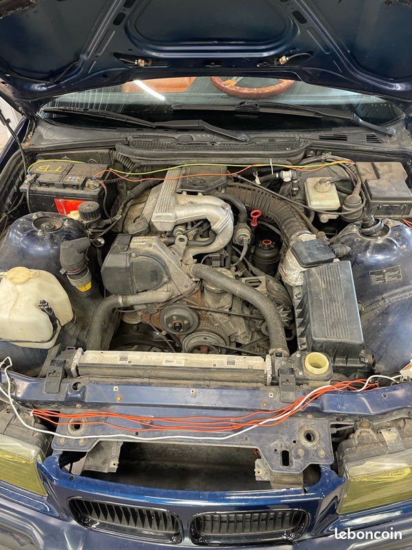 Moteur BMW 318i E36 M40B18 - Occasion, Fonte, Plus De 100 000 Km, Bloc Complet