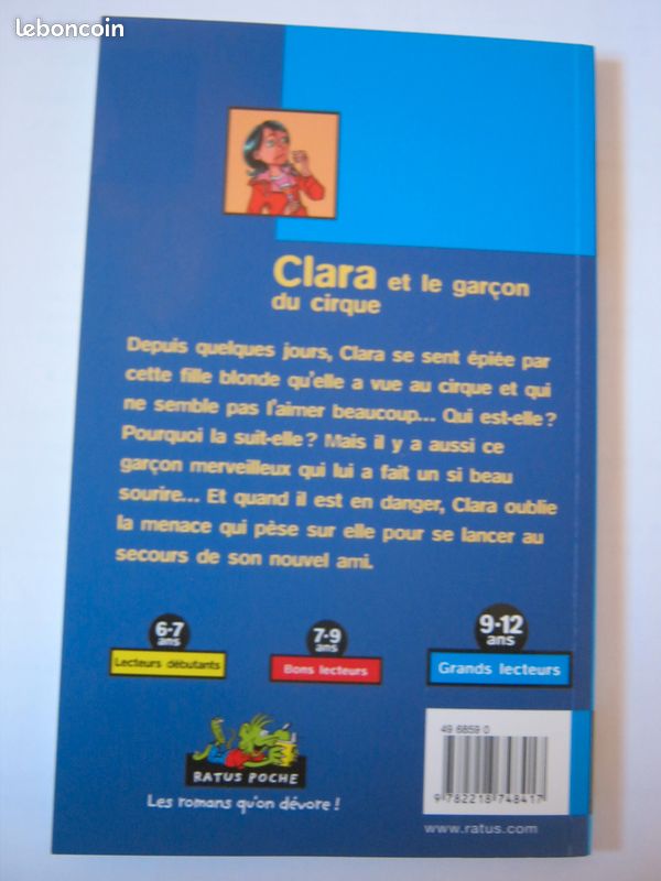 Livre Clara et le garçon de cirque (image 1)