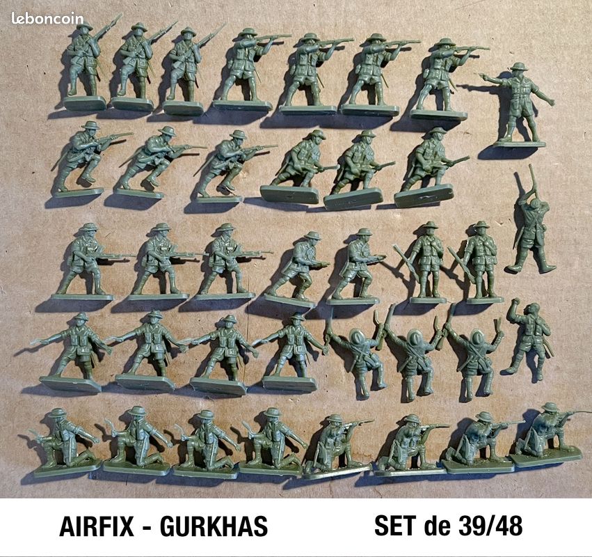 Figurines Plastique Airfix Romains 1/72 - Collection S 30-69, à Peindre, Occasion Avec Manques