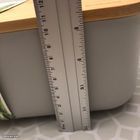 Boite à conservation pain + couvercle planche en bois pour découper votre pain dim. 29.5x11.5 cm Matière plastique sans BPA Marque Brabantia Neuve (image 4)