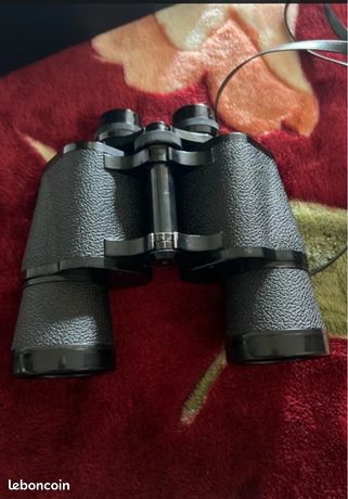 RUMOCOVO® - jumelles 7x50, puissantes, militaires, télémètre avec boussole numérique, télescope