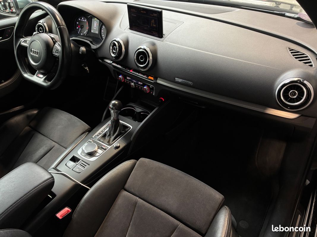 AUDI S3 SPORTBACK 2.0 TFSI 300 QUATTRO S-TRONIC - RADAR AV/AR - FRANÇAISE - SIÈGES CHAUFFANT - CLIM AUTo (image 26)