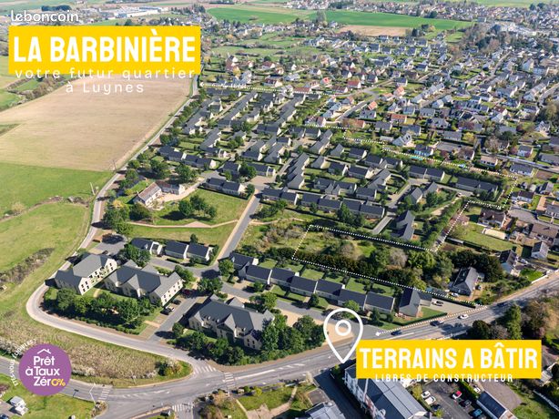 Terrains à bâtir Luynes "La Barbinière"