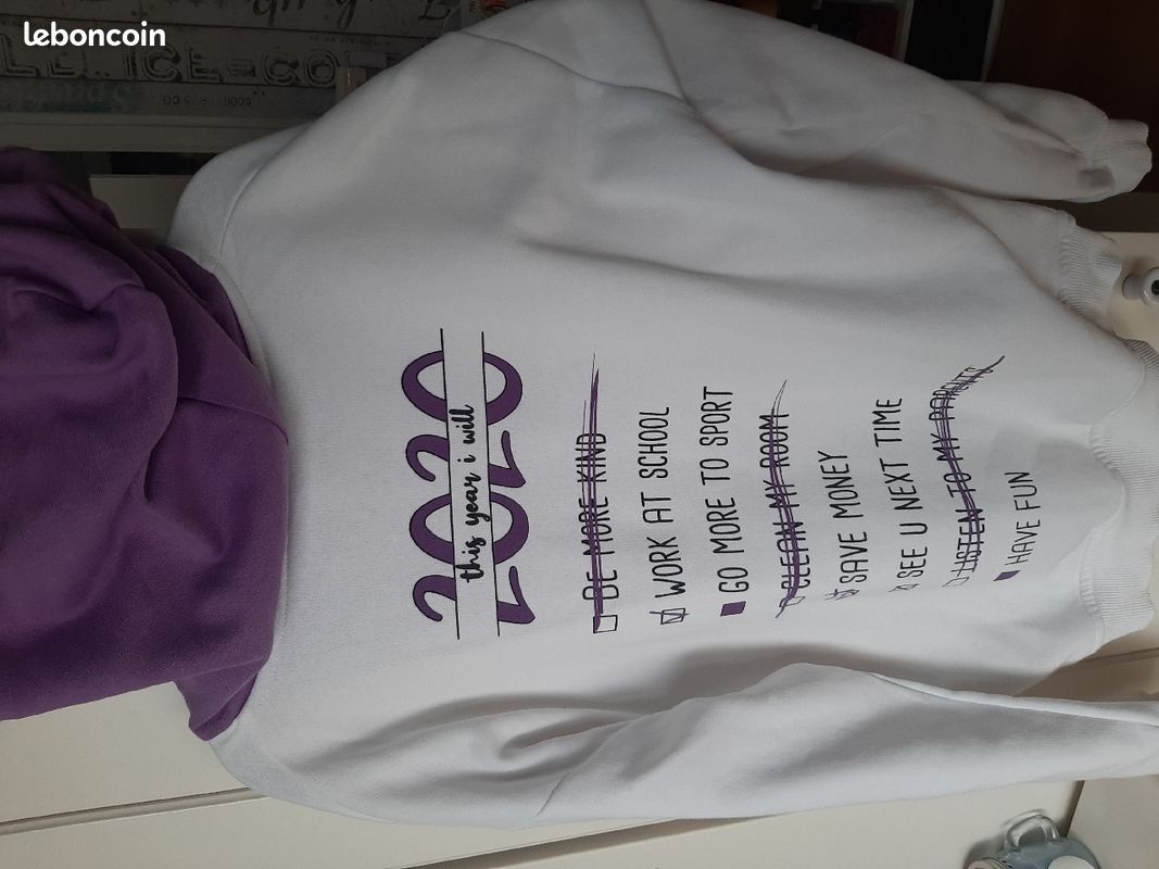 Sweat 14 ans à taille s (image 4)