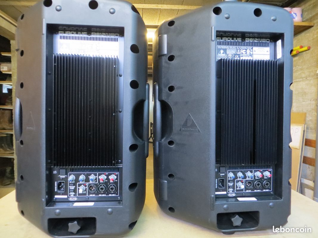 Location enceinte sonorisation amplifiée 850w, parole et musique, haut parleur, sono, entrée micro et line, mixage (image 2)