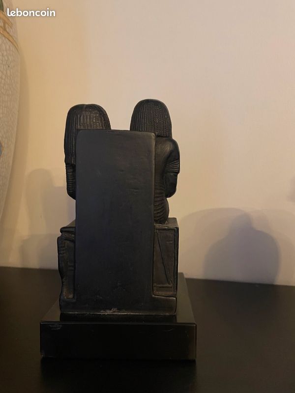 Lot 2 reproductions Égypte pharaon et chat Bastet Louvres (image 3)