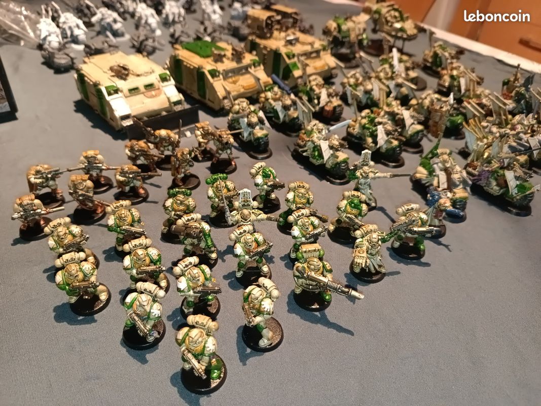 Warhammer 40K / 30K armée Dark Angels firstborn partiellement OOP/collector (image 3)