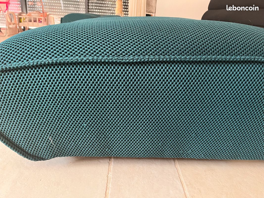 Canapé d’angle avec pouf XXL maison (image 5)