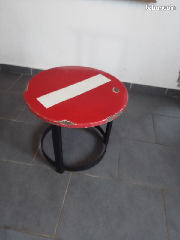 Table industrielle plaque émaillée (image 6)