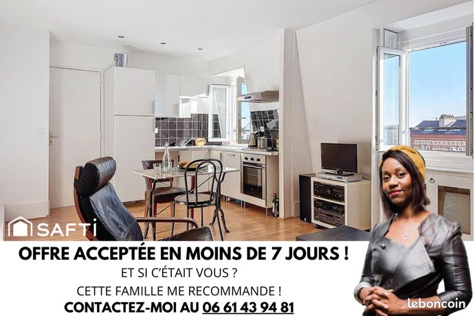 Appartement 2 pièces 37 m²