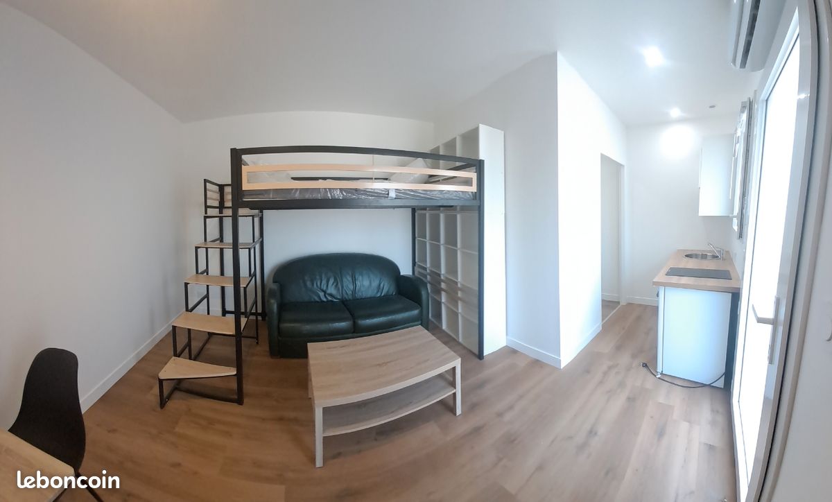 Appartement 1 pièce 18 m² · à Angers · 18 m² · 540 €/mois