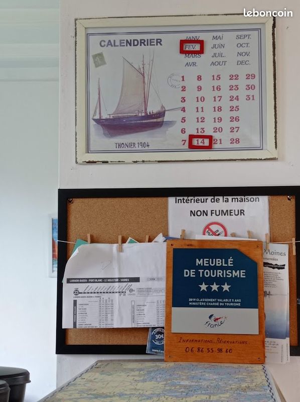 Meublé 3* IIe-aux-Moines Bretagne Morbihan (image 4)