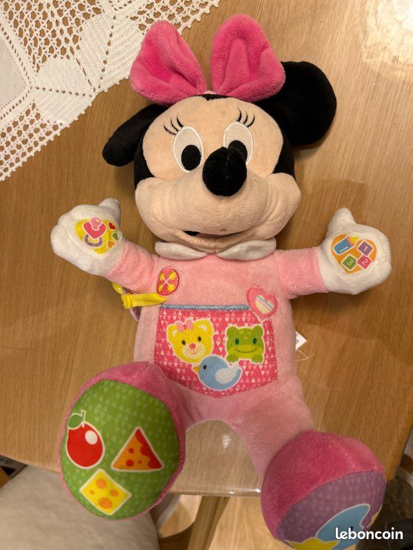 Clementoni Topolino Peluche Parlante Disney Baby Mickey Peluche