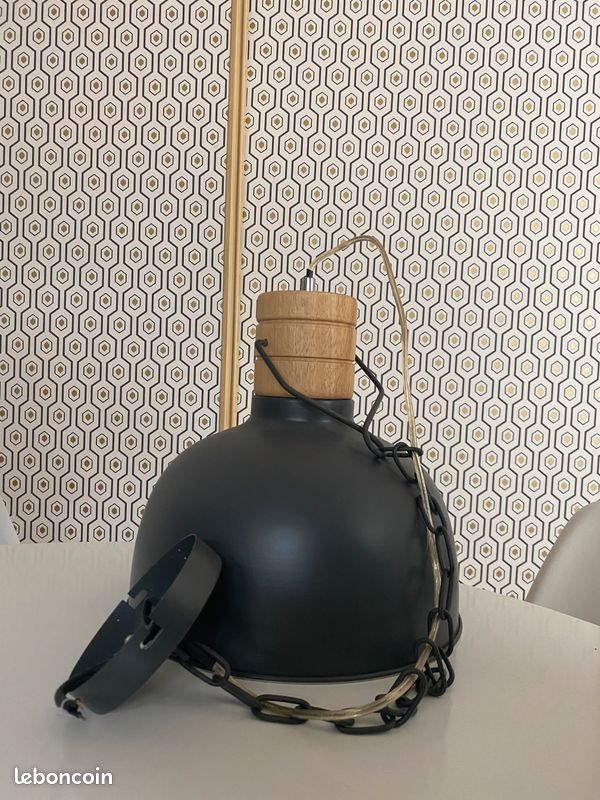 Luminaire suspension Maison du Monde Gris (image 1)