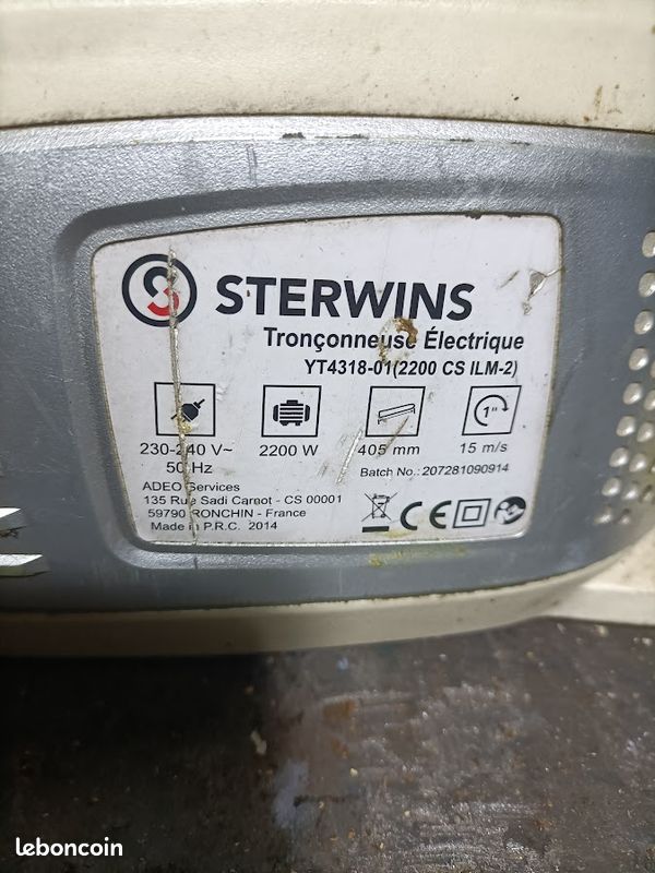 Tronconneuse STERWINS (image 3)